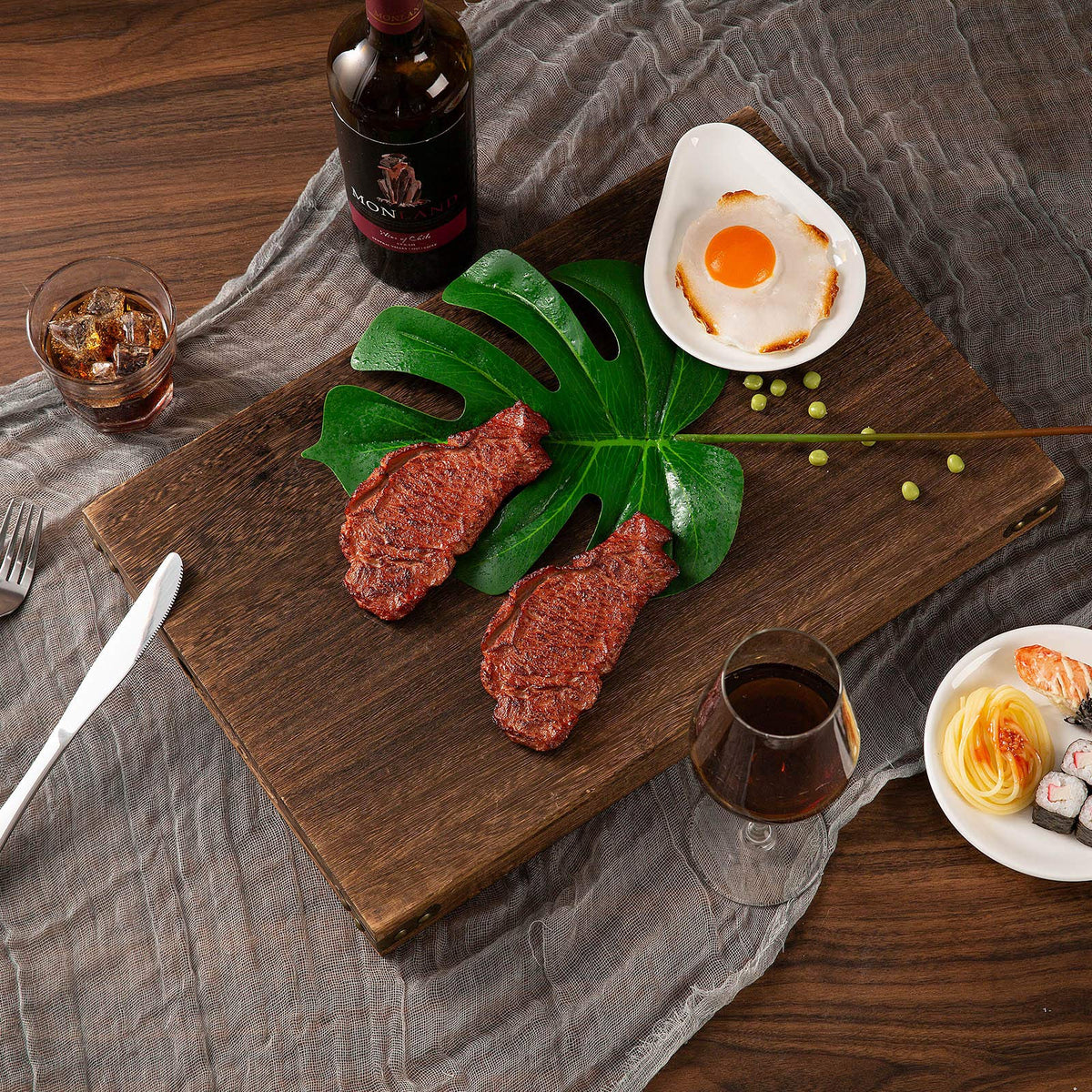 Yangbaga coffee-table tray for serving snacks and beverages during gatherings