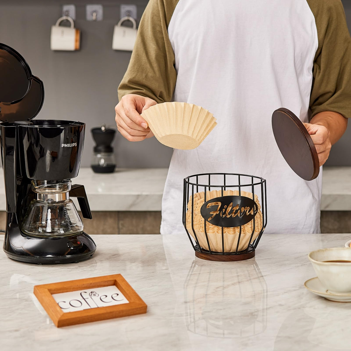 Yangbaga coffee bar accessory makes a thoughtful gift for coffee lovers.