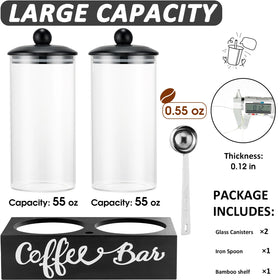 Yangbaga glass containers show contents clearly for quick beverage prep.