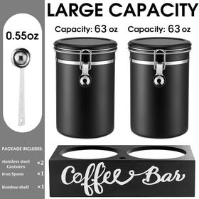 Yangbaga stainless steel jars combine durability with modern style.