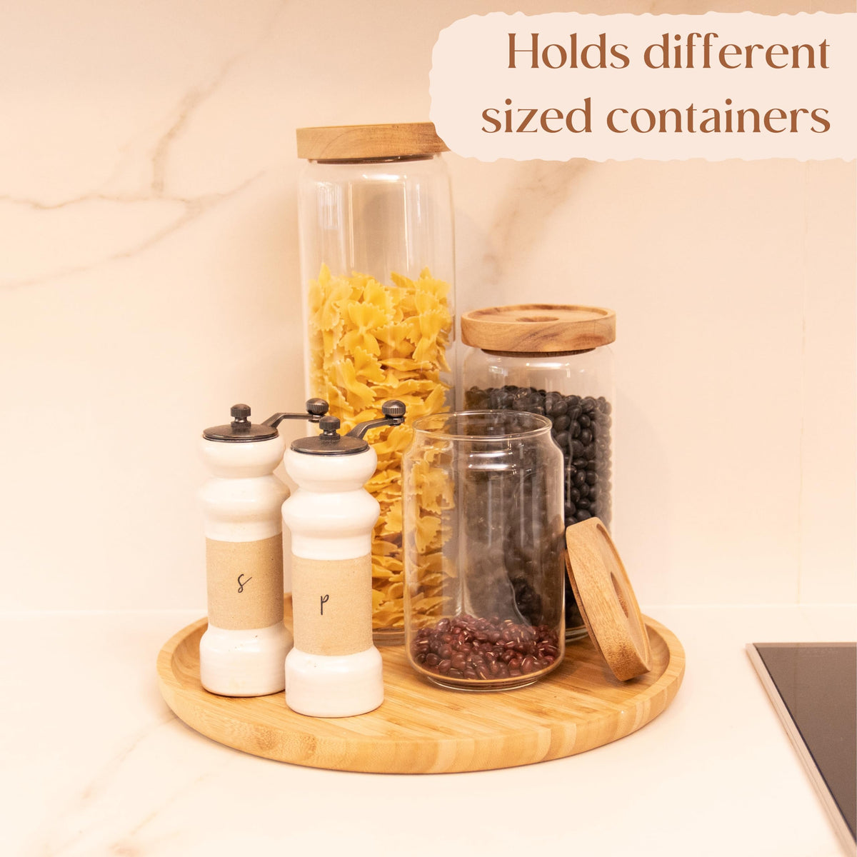 YANGQIHOME bamboo tray design features splinter-free edges for comfortable handling.