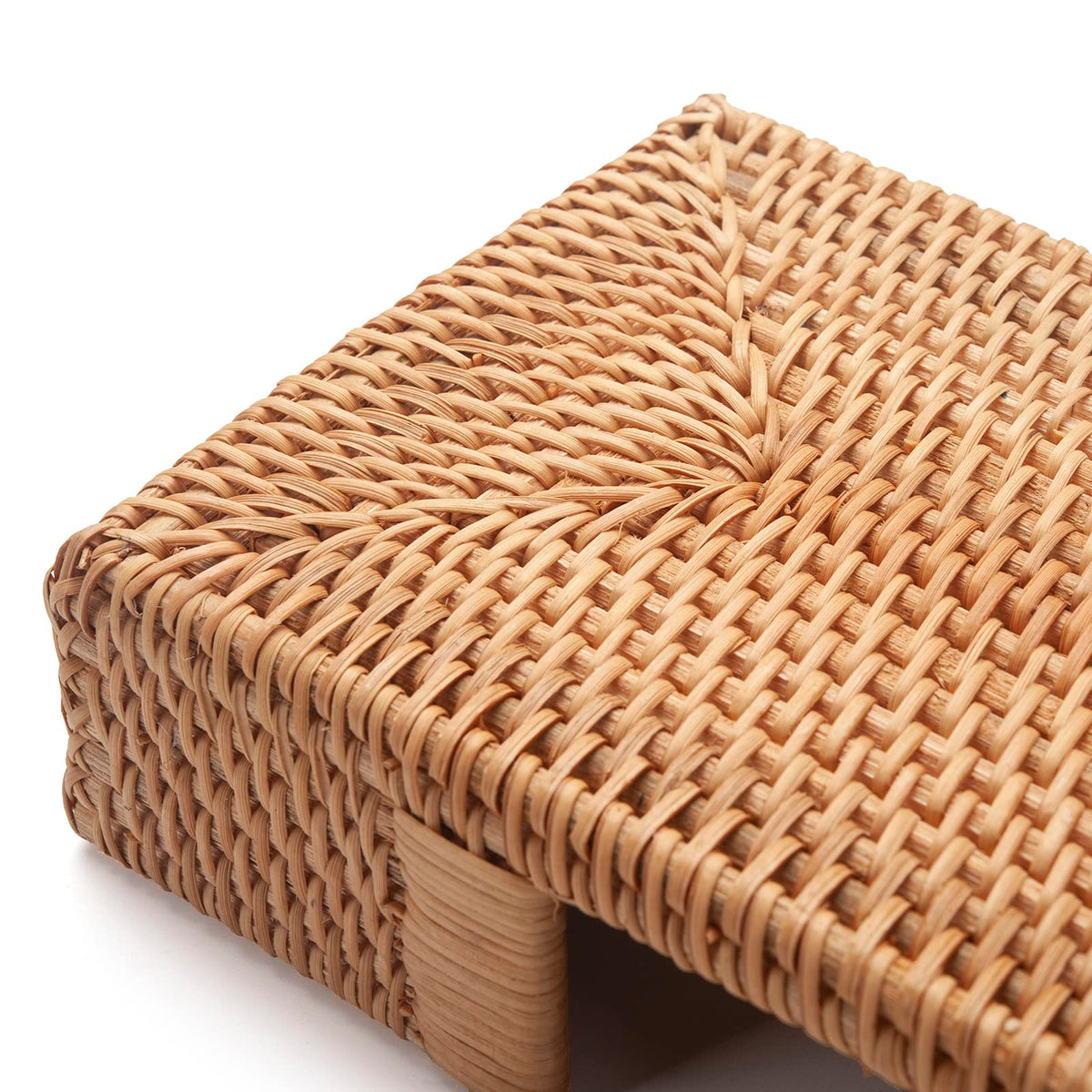 YangqiHOME natural color napkin holder complements dining and bathroom setups.