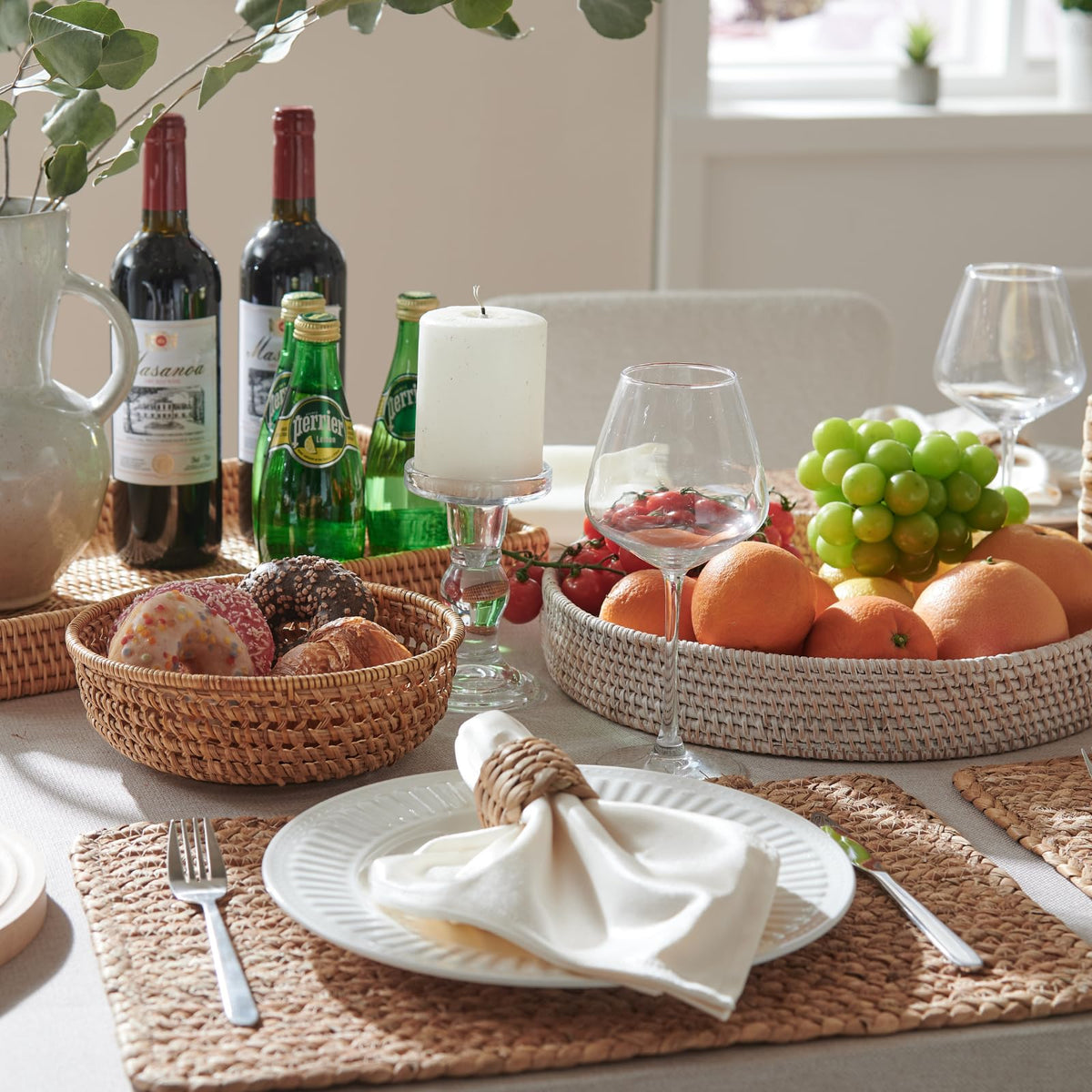 YANGQIHOME placemats suited for multi-purpose decor in home and events
