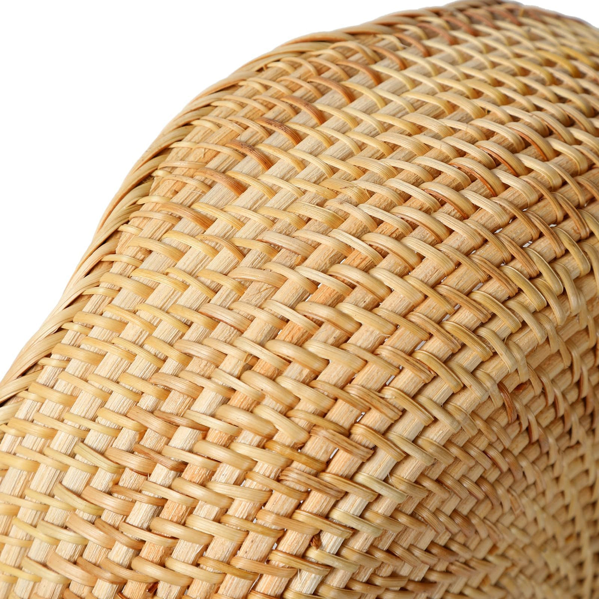 YANGQIHOME rattan bread basket set of three on display