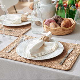 YANGQIHOME rattan table mats 17x12 inches for versatile dining setup