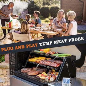 YAOAWE easy grill-reading probe insert for quick temp checks