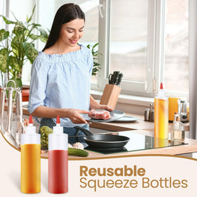 Yaomiao durable plastic bottles are reusable and easy to clean