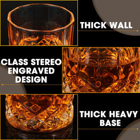 Yaomiao lead-free crystal glass preserves clarity and sparkle after many uses.