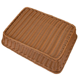Yarlung basket's smooth weave reduces snag risk.