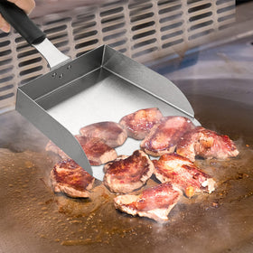 Yarlung hibachi tool ready for stir fry and quick transfers