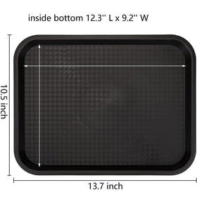 Yarlung plastic serving tray in kitchen setting for easy meal service.