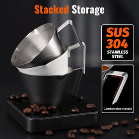 YARRAMATE dual-scale 100 ml capacity for multiple shots