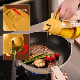 YARRAMATE kitchen setup with oil sprayer for salads and hot cooking