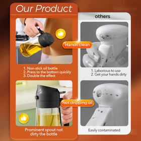YARRAMATE rear handle for comfortable, clean application