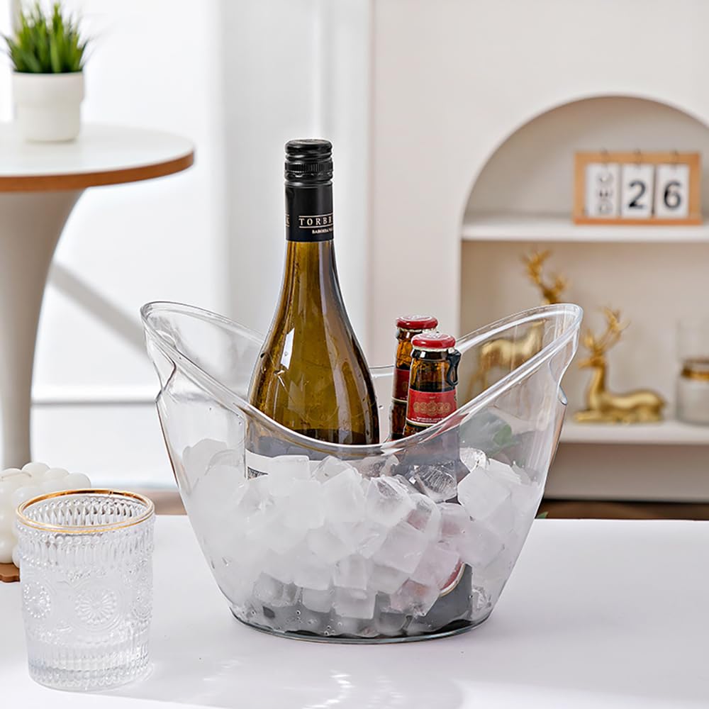 Yarrkc bar and party accessory shown with wine and champagne.