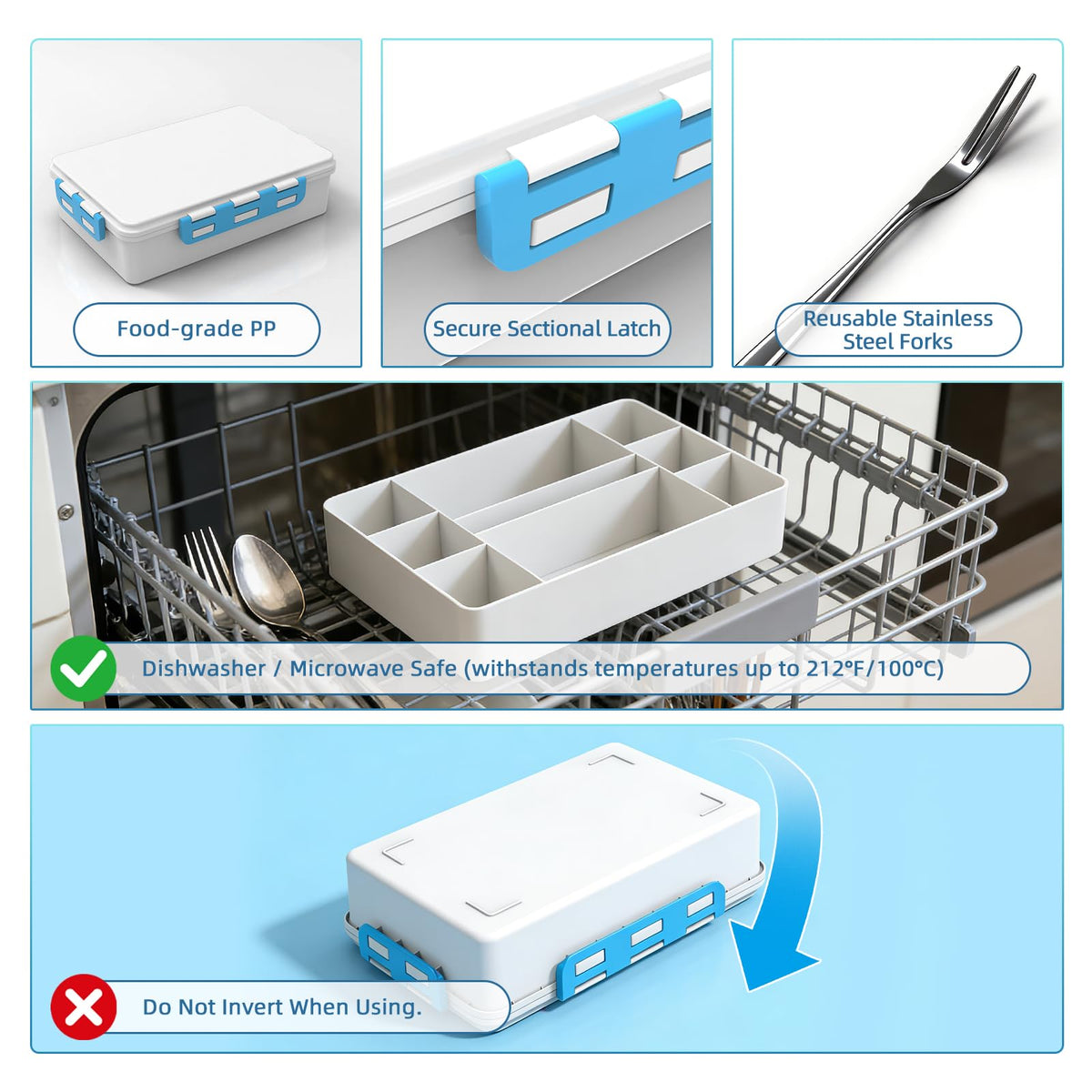 YARUITK multi-compartment design keeps items organized and accessible.