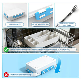 YARUITK multi-compartment design keeps items organized and accessible.