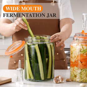 YARWELL fermentation kit supports kimchi and sauerkraut at home with ease.