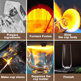 Yaschmo lead-free crystal glassware prioritizes safety and elegant sipping
