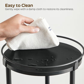 YATINEY black finish adds modern style to kitchen counter or cabinet.