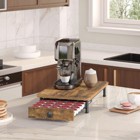 YATINEY full drawer displays 35-pod capacity in an organized layout.