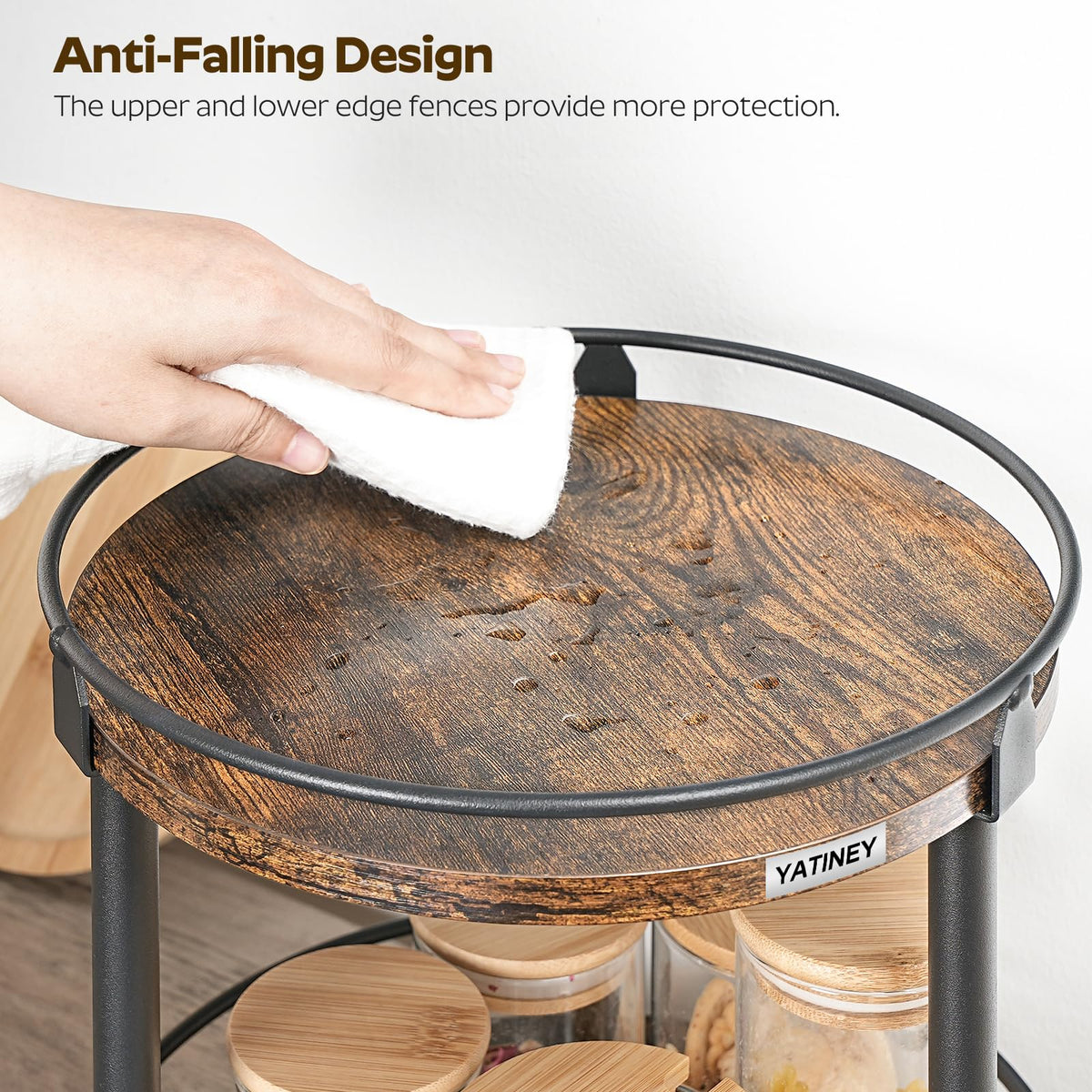 YATINEY seven-point-five-inch layer spacing fits tall jars