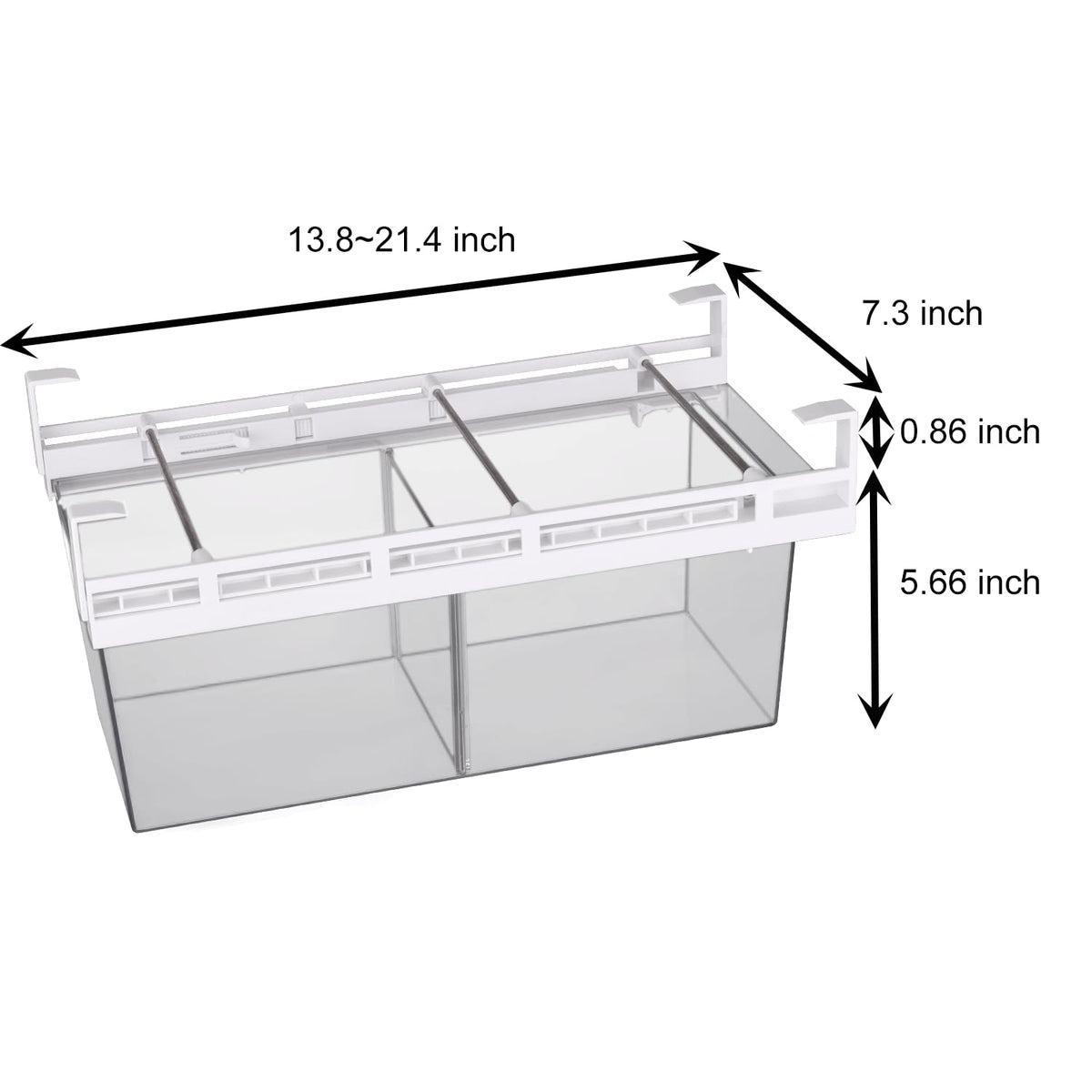 Yatmung drawer dividers included for customizable cheese and snack layouts