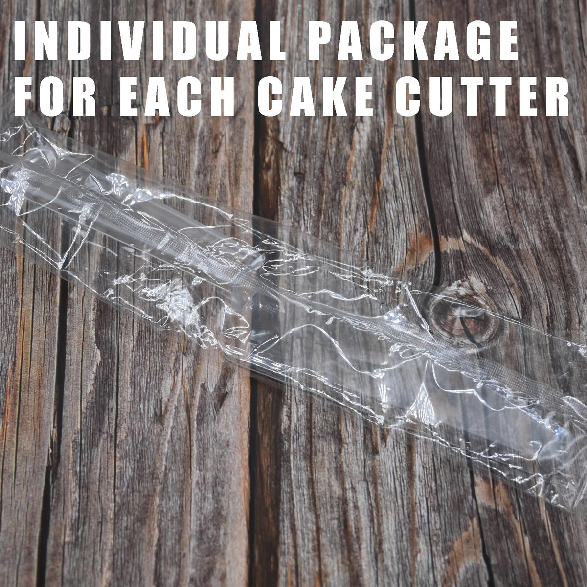 Yaure Joy clear plastic cake server for quick catering
