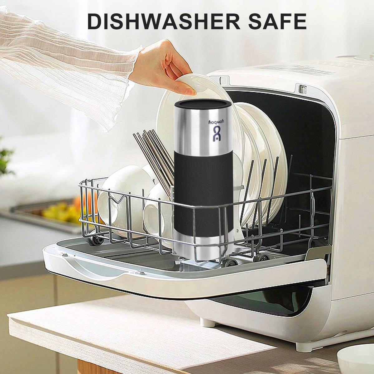 Yawbay body is dishwasher-safe for simple cleanup after trips.