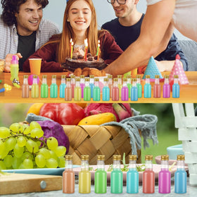 YAYODS versatile mini bottles for syrups, oils, or crafts.