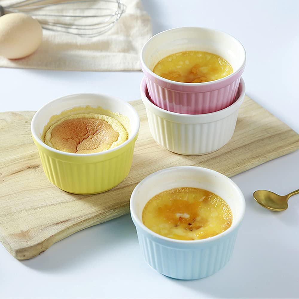 YAZYLIFE porcelain baking bowls withstand oven and microwave