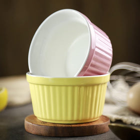 YAZYLIFE stackable ramekins save kitchen storage space