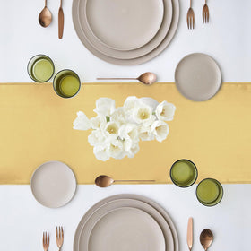 Yblut table runner for chair decoration and versatile styling.