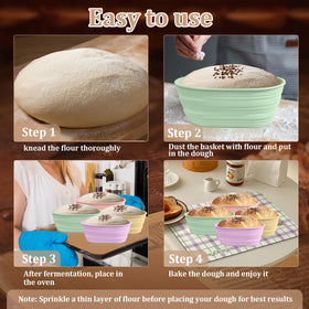 Ycgcp silicone design resists mold and is dishwasher-safe for simple cleanup.