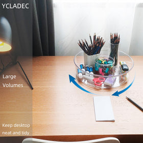 YCLADEC 11.5-inch turntable fits most cabinets and keeps counters tidy.
