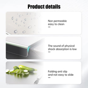 YCWSPEMR versatile design doubles as pastry board and countertop protector for baking and prep.