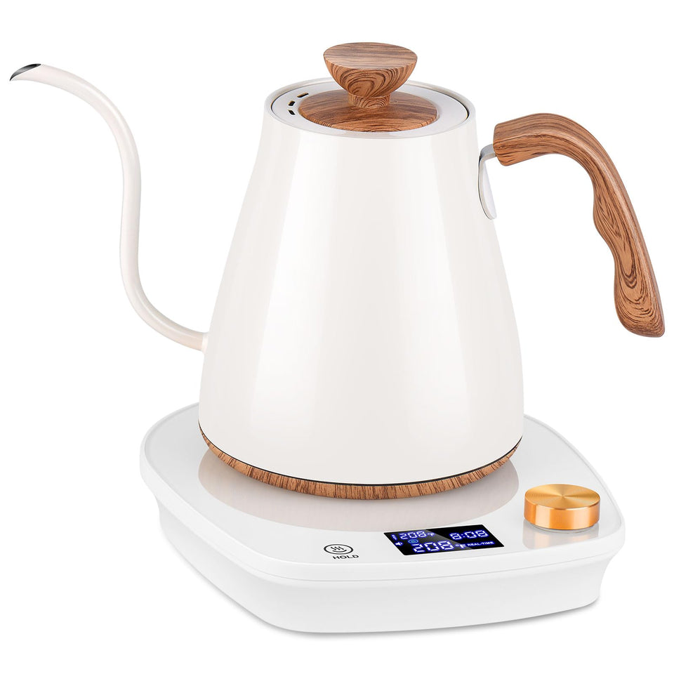 YDDZZM Gooseneck Kettle pour-over spout for precise pours and flavor control