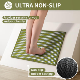 YDKGL rug durable with wrapped edges resists wear in busy kitchens