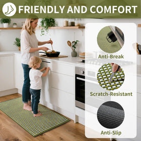 YDKGL chenille braided surface feels soft and luxurious underfoot