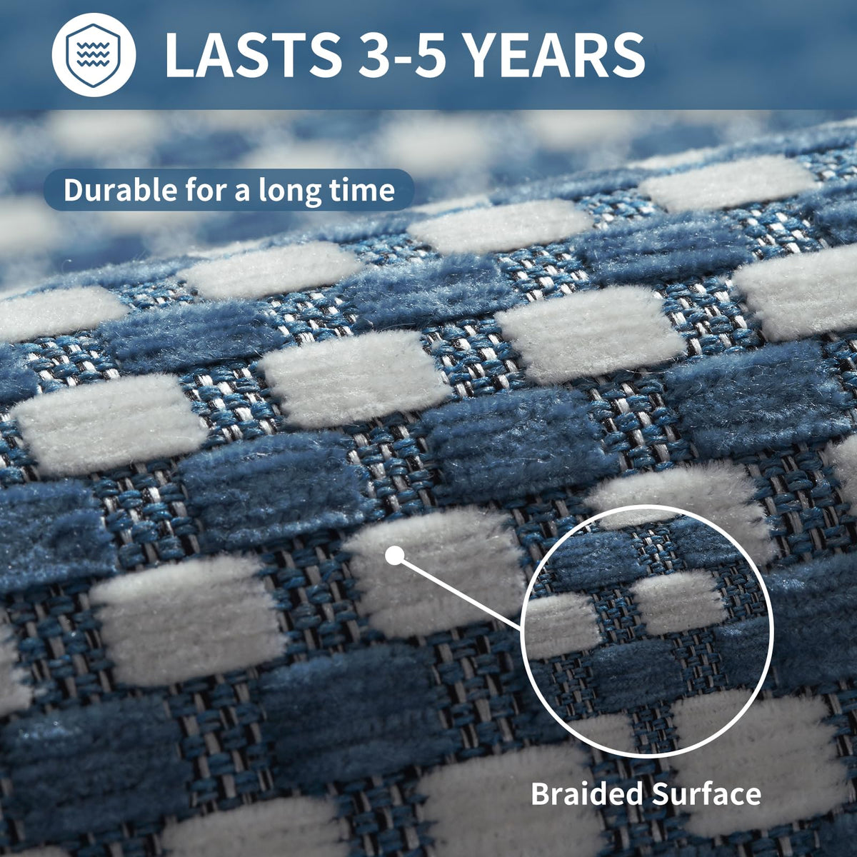 YDKGL non-slip mat stays steady even with pets nearby