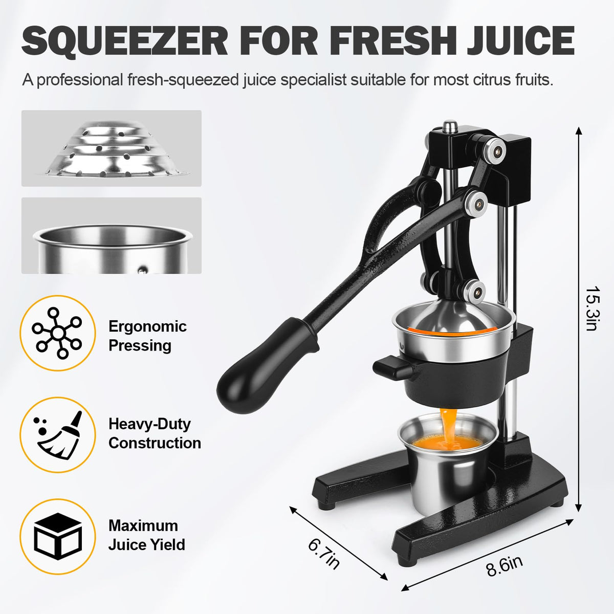 YDXHXH safety lock sleeve prevents drops during setup and cleanup