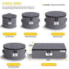 YearningHome stackable top design saves space for moving boxes.