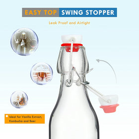 YEBODA sealed bottle preserves carbonation and freshness.