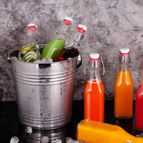 YEBODA beverage storage bottle keeps drinks sealed and ready