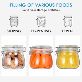 YEBODA chalkboard labels for easy kitchen labeling and organization.