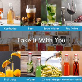 YEBODA dishwasher-safe bottle for easy cleaning