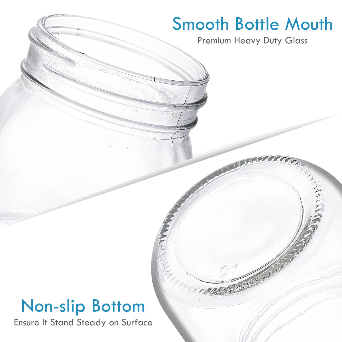 YEBODA multiuse storage jar pack keeps pantry organized and visible