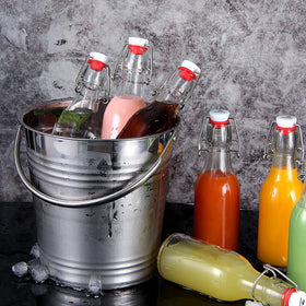 YEBODA 9-pack with chalkboard labels helps organization.