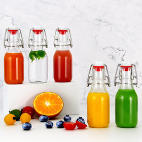 YEBODA swing-top bottles ideal for kombucha and kefir fermentation.
