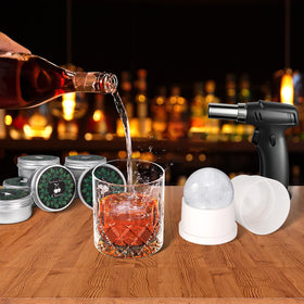Yecuip cocktail smoker infuser enhances entertaining moments.